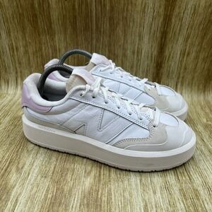 New Balance CT302 Platform Women's Size 9 Sneakers White Lavender Casual Shoes